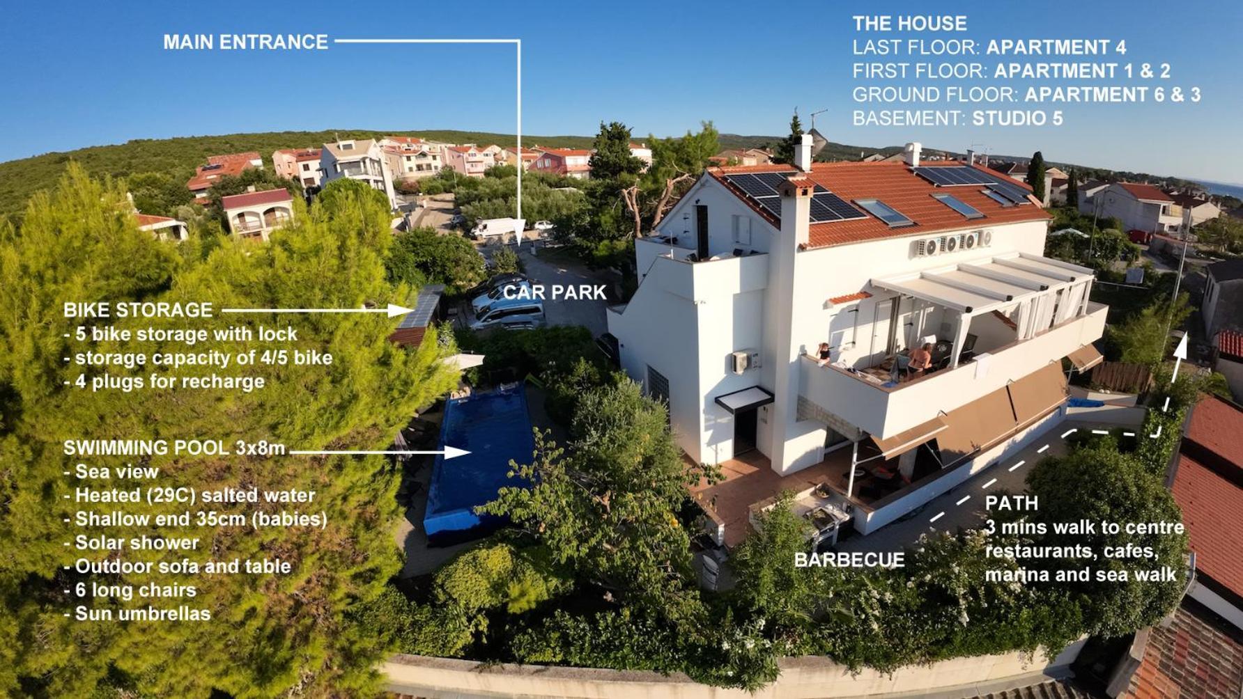 Apartments Monika Bed & Breakfast 236 Punat Exterior photo